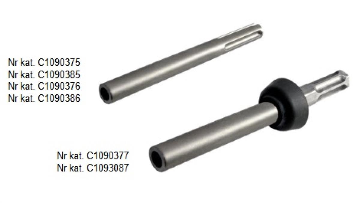 Bijak do uziomu kut. 14,2mm i 16mm SDS-Max + trzpień - C1090375