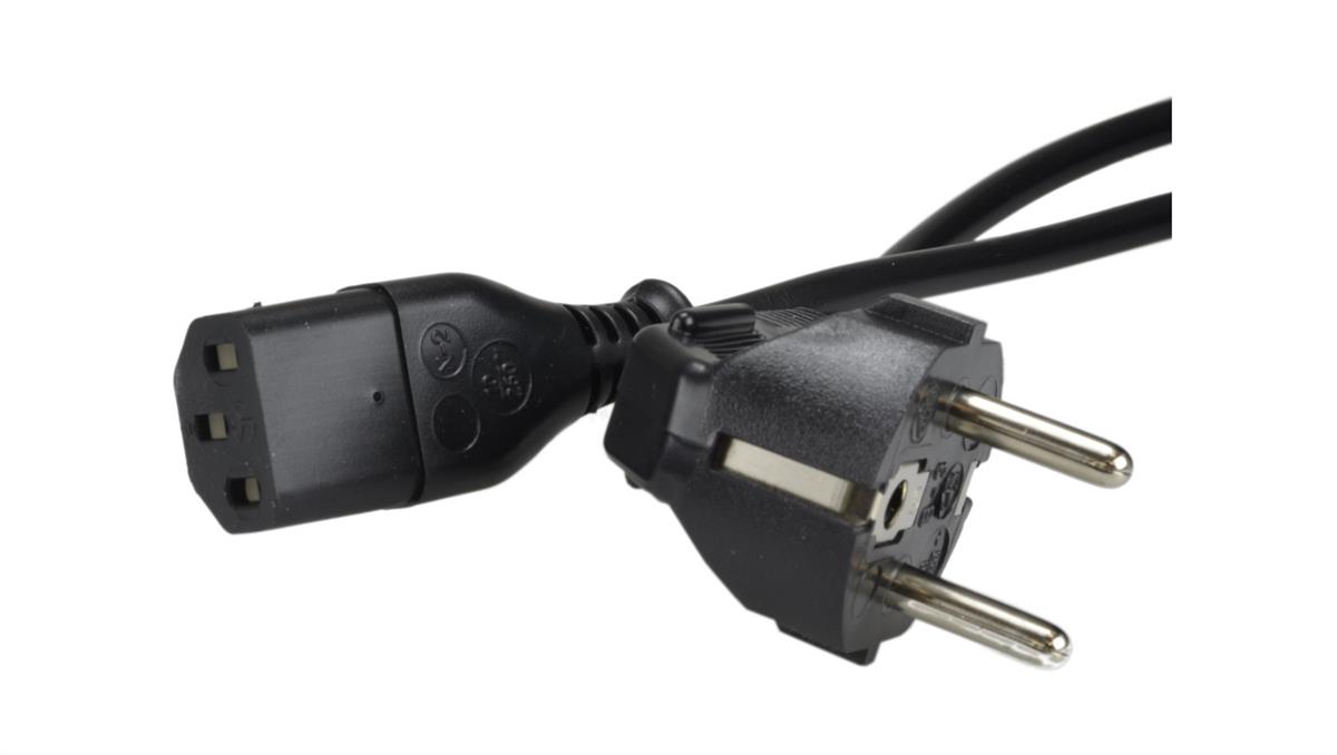 Kabel zasilający 230V 10A z gn. IEC320 C13 7,5m