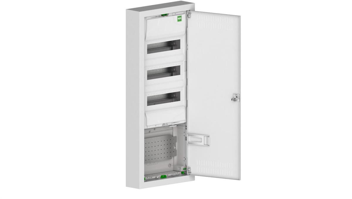 Elektroplast Rozdzielnica modułowa MSF TWIN RN 3x12 (N+PE) + 1X12 natynkowa multimedialna IK05 IP30 2015-30