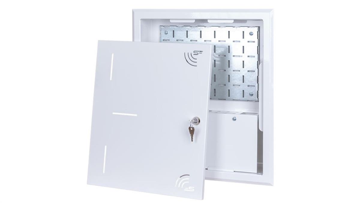 STALFLEX Skrzynka telekomunikacyjna multimedialna 340x400x75mm podtynkowa