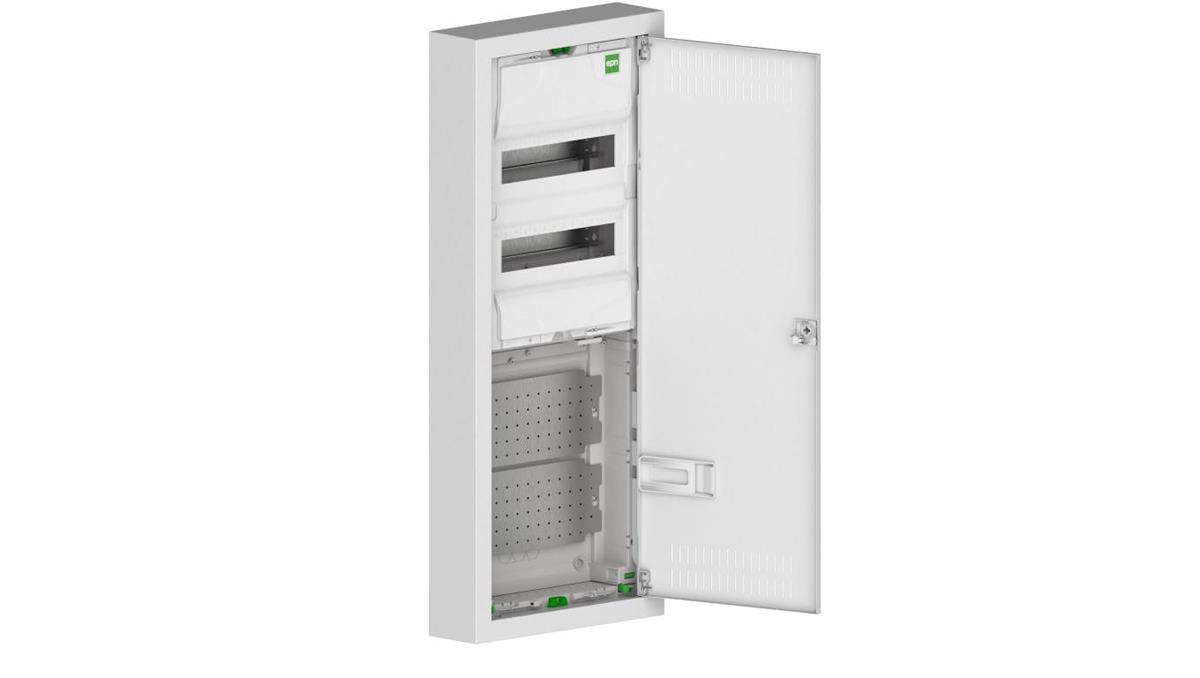 ELEKTROPLAST Rozdzielnica modułowa MSF TWIN RN 2x12 (N+PE) + 2X12 natynkowa multimedialna IK05 IP30 2015-20