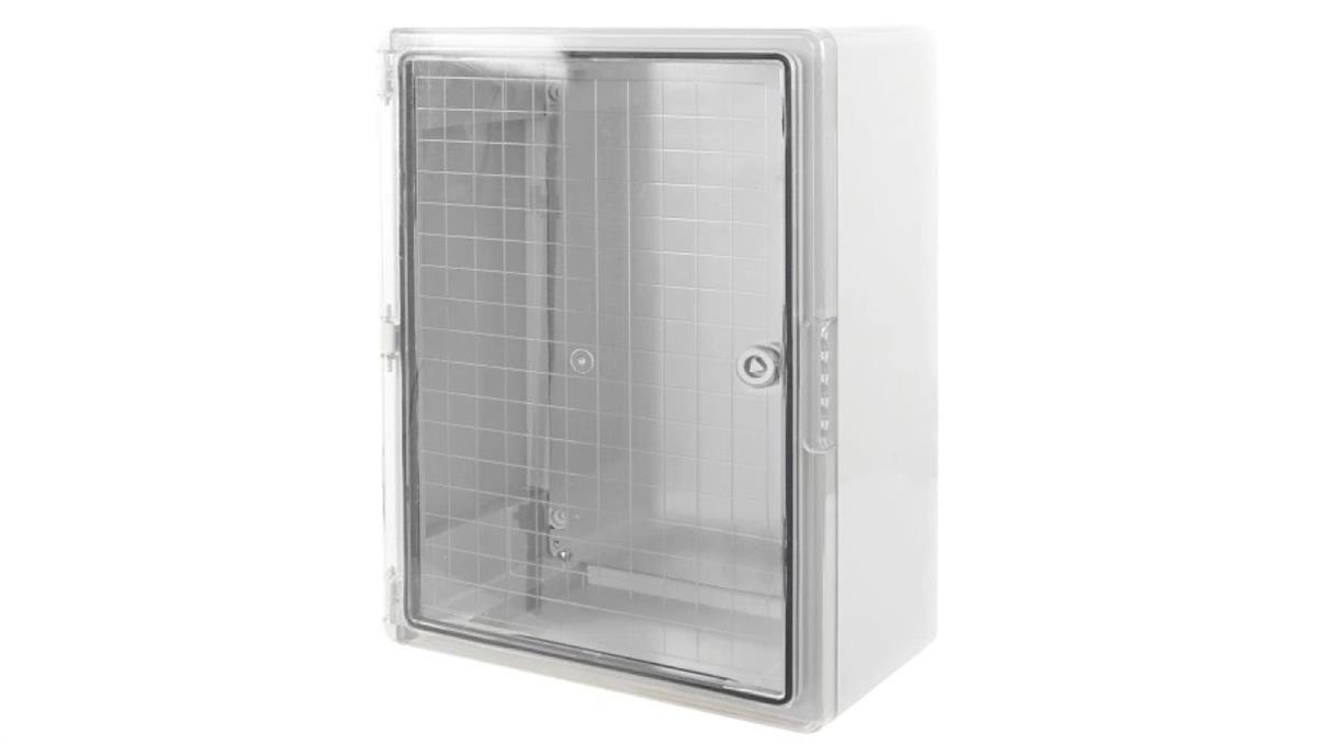 Obudowa natynkowa transparentna ROZDZIELNIA SKRZYNKA ELEKTRYCZNA ABS IP65 40x30x17 400x300x170