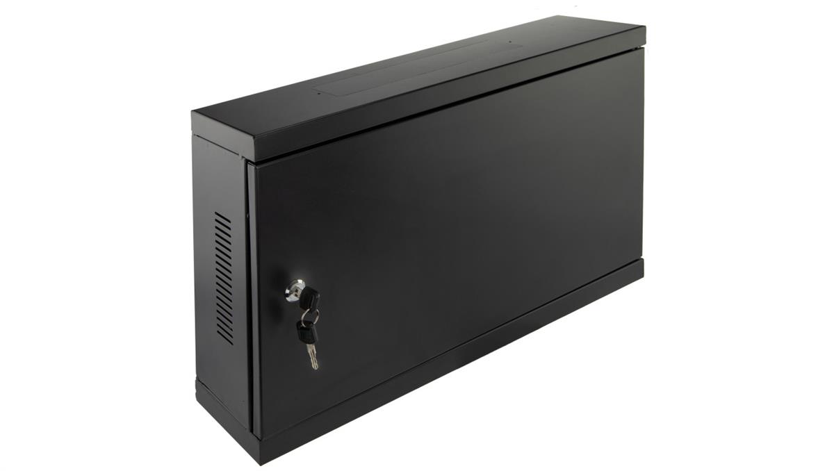 Szafa wisząca RACK 19 cali 2U 120mm czarna TPR CATV NEKU