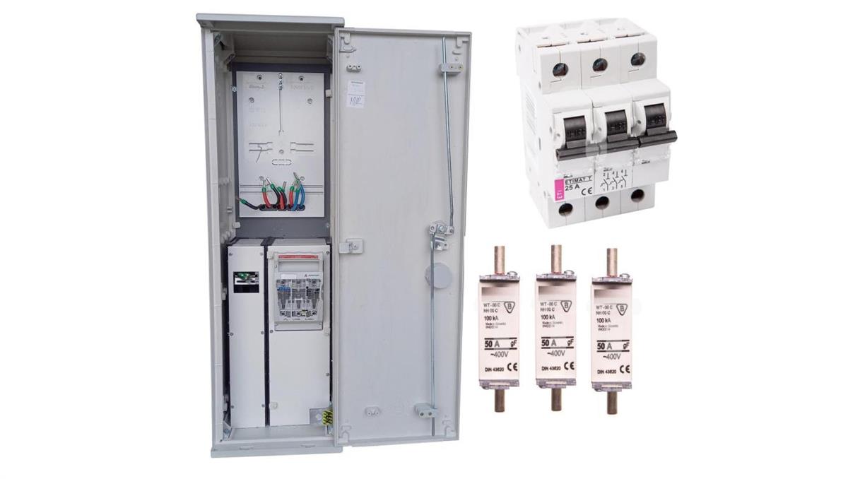 GAMA ELECTRIC ZK1e1p B T25 Złącze pomiarowe rozdzielnica licznikowa TAURON rozdzielnia 3Fazy