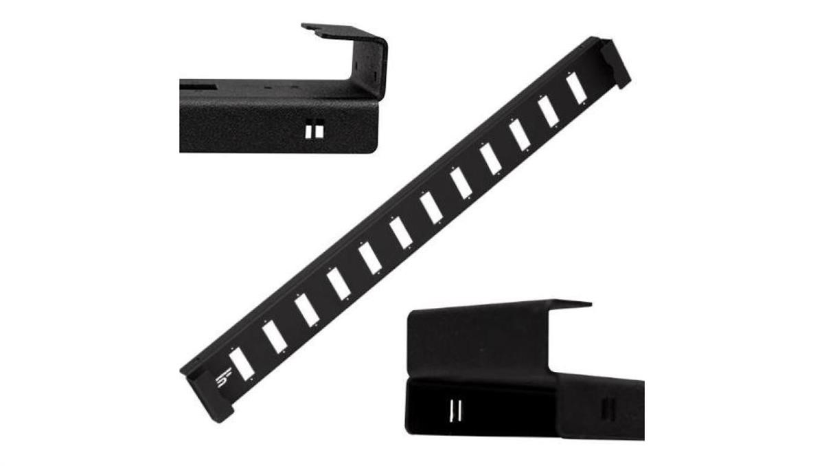 Patch panel pusty RACK 19 1U 12xSC duplex czarny