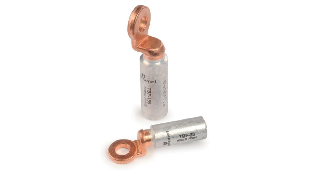 TBF Końcówka kablowa oczkowa CU/AL 95mm2 / TBF Końcówka Bimetal / 110150 AL-CU TBF-95