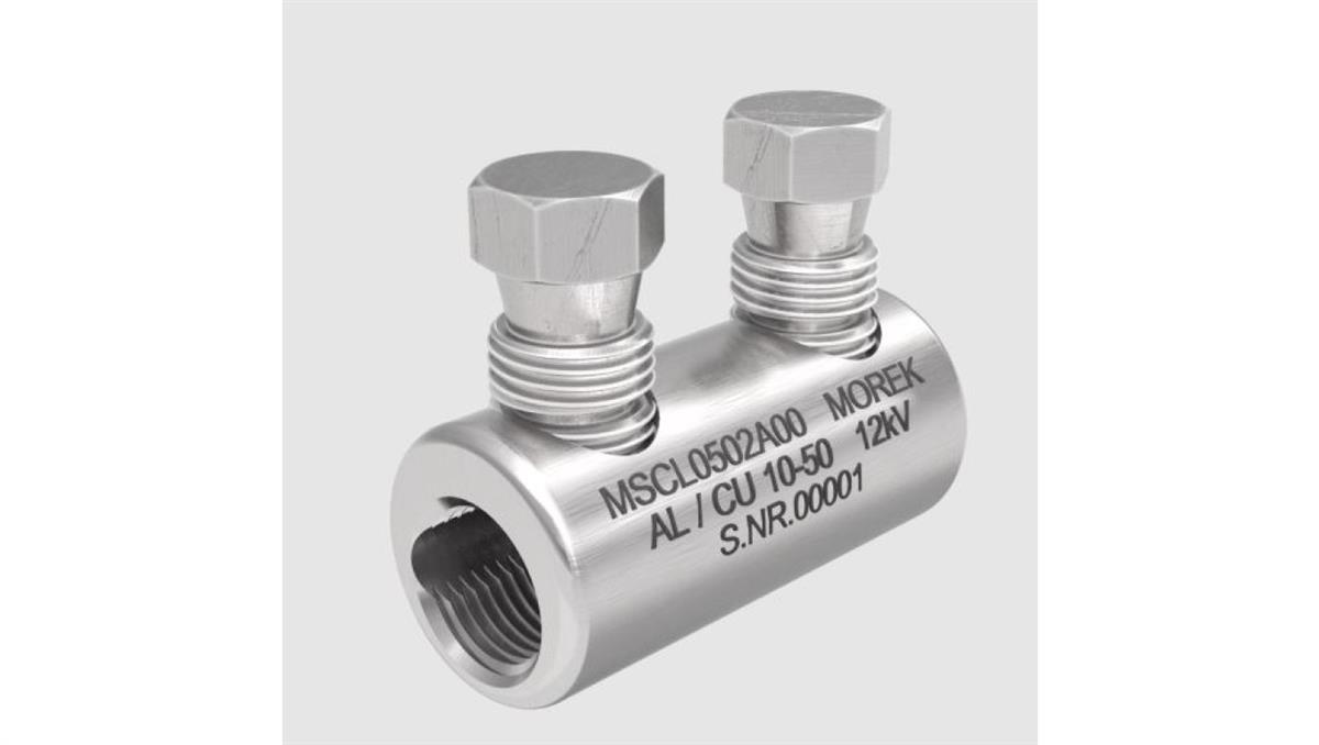 Weidmüller Złączka śrubowa MSCL50 Al/Cu 10-50mm 12kV 2xśruba aluminiowa zrywalna MSCL0502A00