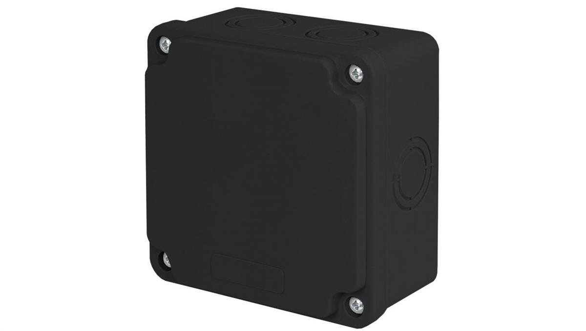 ADELID CZARNA PUSZKA INSTALACYJNA HERMETYCZNA ELEKTRYCZNA CZPI.380X280X90