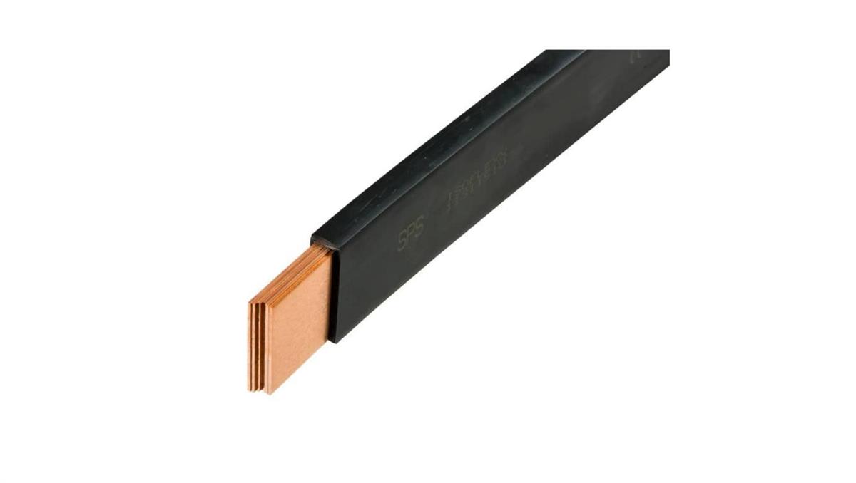 Szyna miedziana elastyczna 20x2x1, 260A DT 50C, 2mb