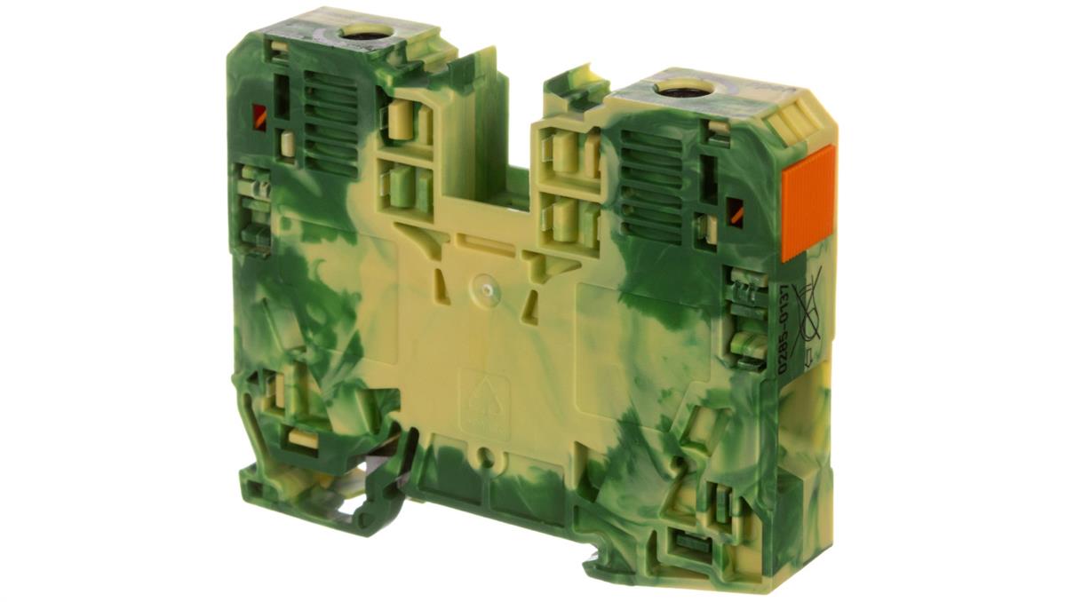 Wago Złączka 2-przewodowa 35mm2 żółto-zielona 285-137