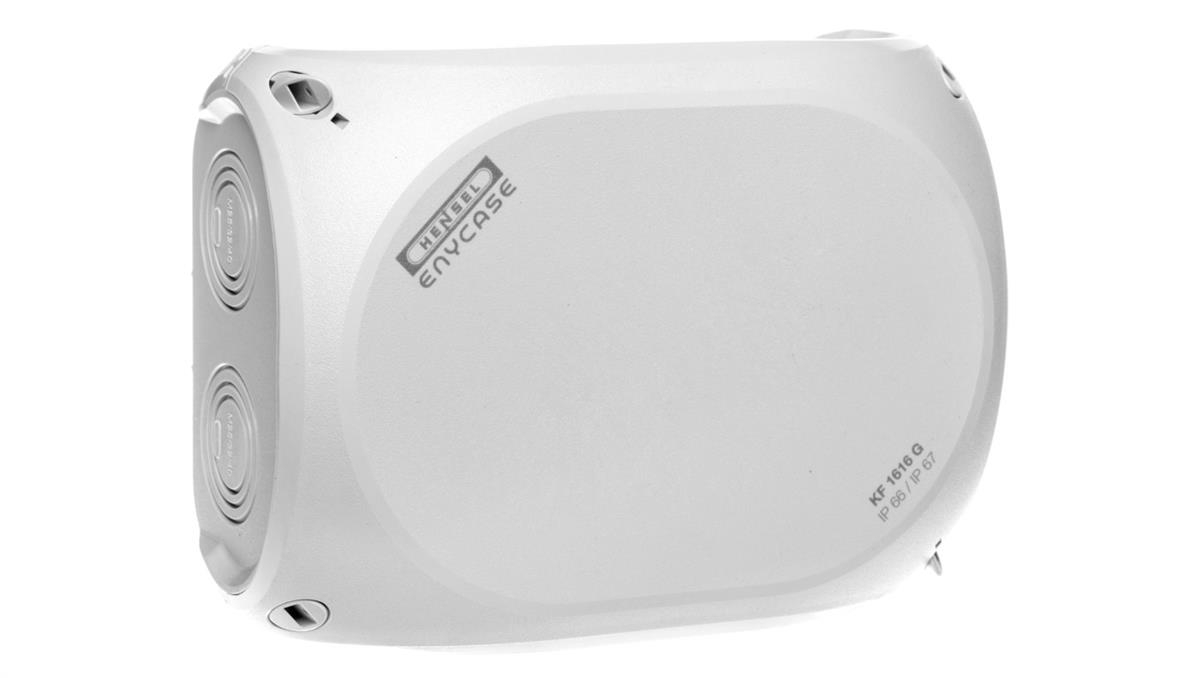 Hensel Puszka odgałęźna n/t 5x16mm2 210x155x92mm szara IP66/67 KF 1616 G 62000067