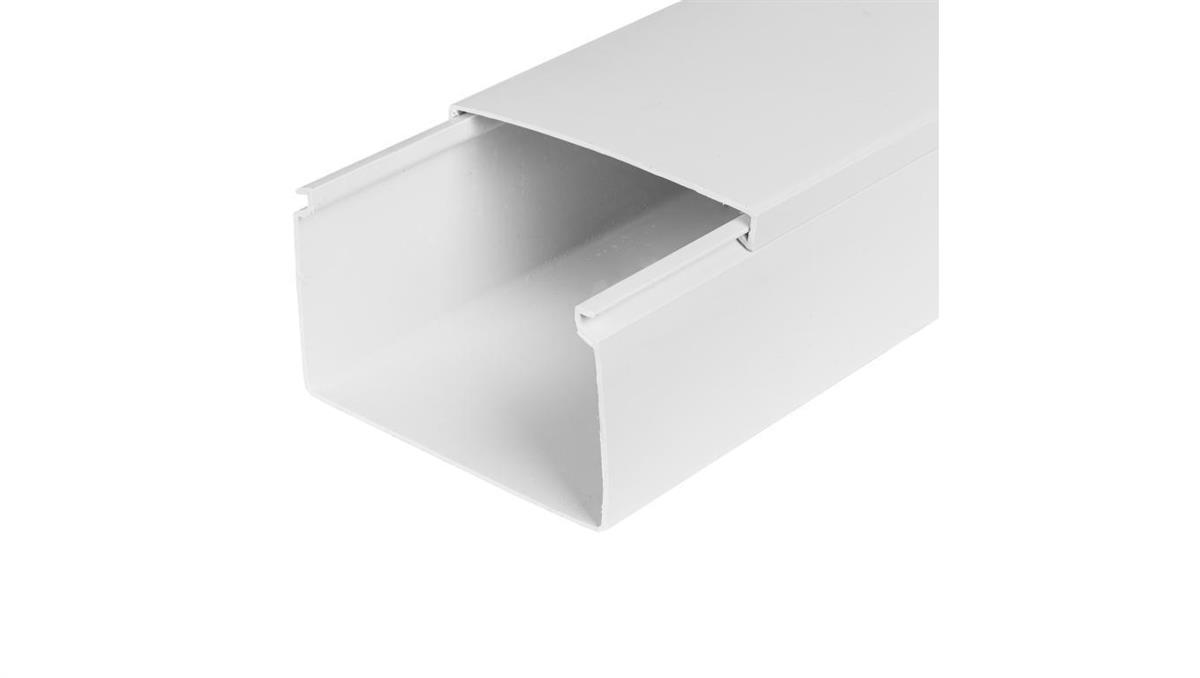 Neku Listwa elektroinstalacyjna 20x10 Neku Kanał kablowy BKK 20x10mm korytko kablowe 20x10 z pokrywą KARTON=240m (120szt)