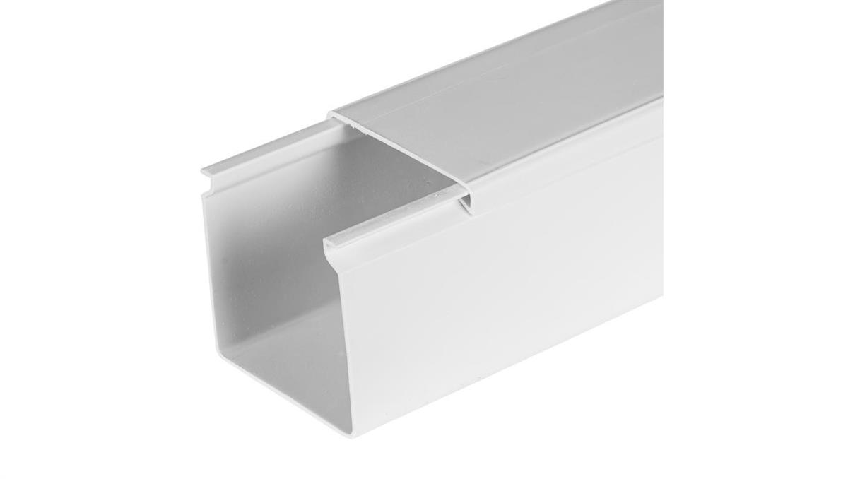 Neku Listwa elektroinstalacyjna 40x40 Neku Kanał kablowy BKK 40x40mm korytko kablowe 40x40 z pokrywą KARTON=72m (36szt)