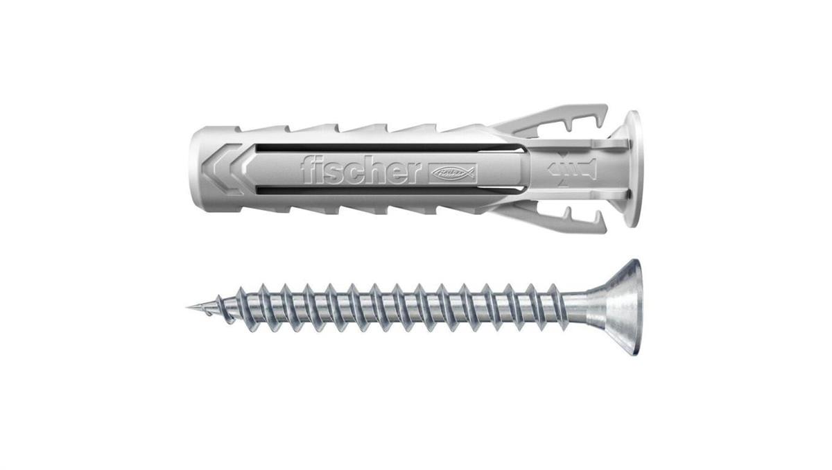 FISCHER Kołek rozporowy SX Plus 6x30 S z wkrętem 568206 /50szt./