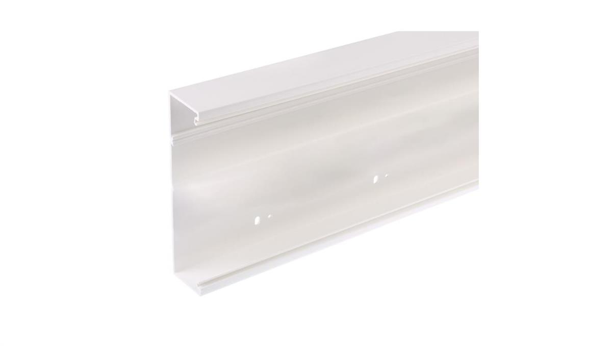 Kanał instalacyjny bez pokrywy KIO 160x50mm zatrzskowy biały 330230 /2m/