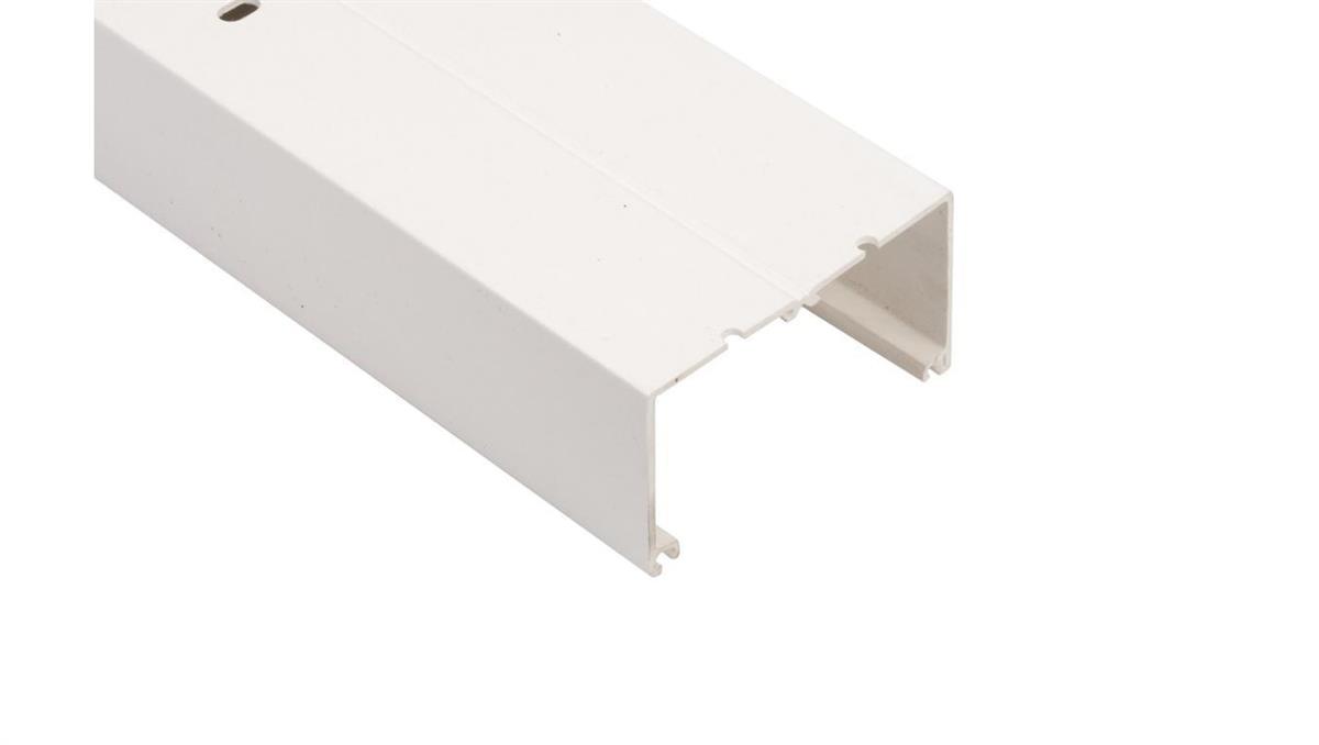 Kanał instalacyjny bez pokrywy KIO 85x50mm zatrzakowy biały 330210 /2m/