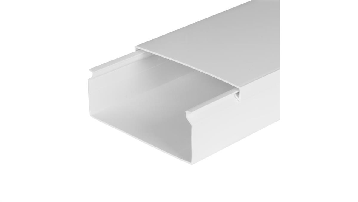 Neku Listwa elektroinstalacyjna 40x16 Neku Kanał kablowy BKK 40x16mm korytko kablowe 40x16 z pokrywą KARTON=84m (42szt)