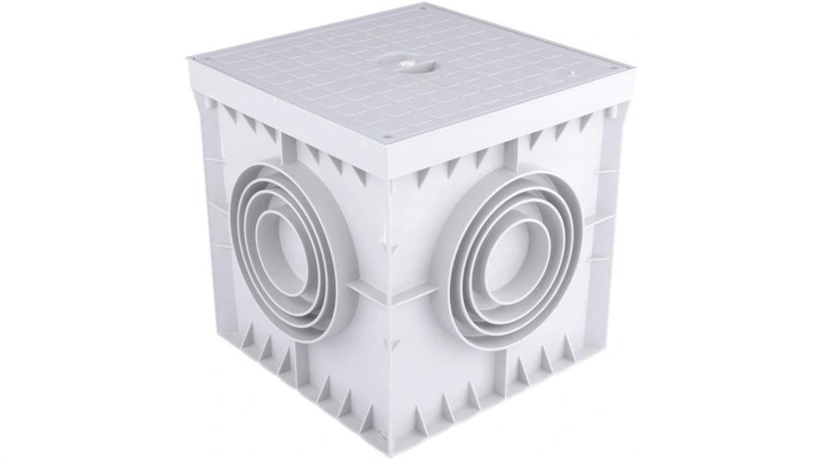 Studzienka gruntowa kontrolno-pomiarowa 20x20 mała IP54 / IK10 z ramką