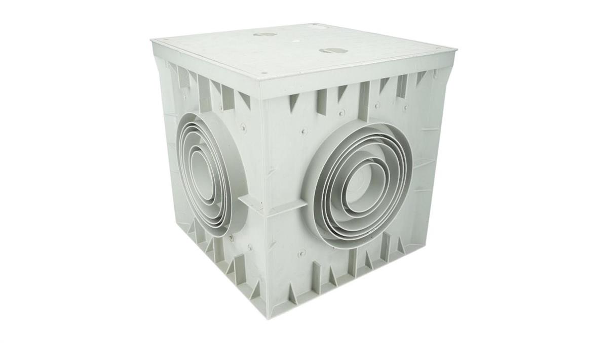 Studzienka gruntowa kontrolno-pomiarowa 30x30 IP54 / IK10 z ramką