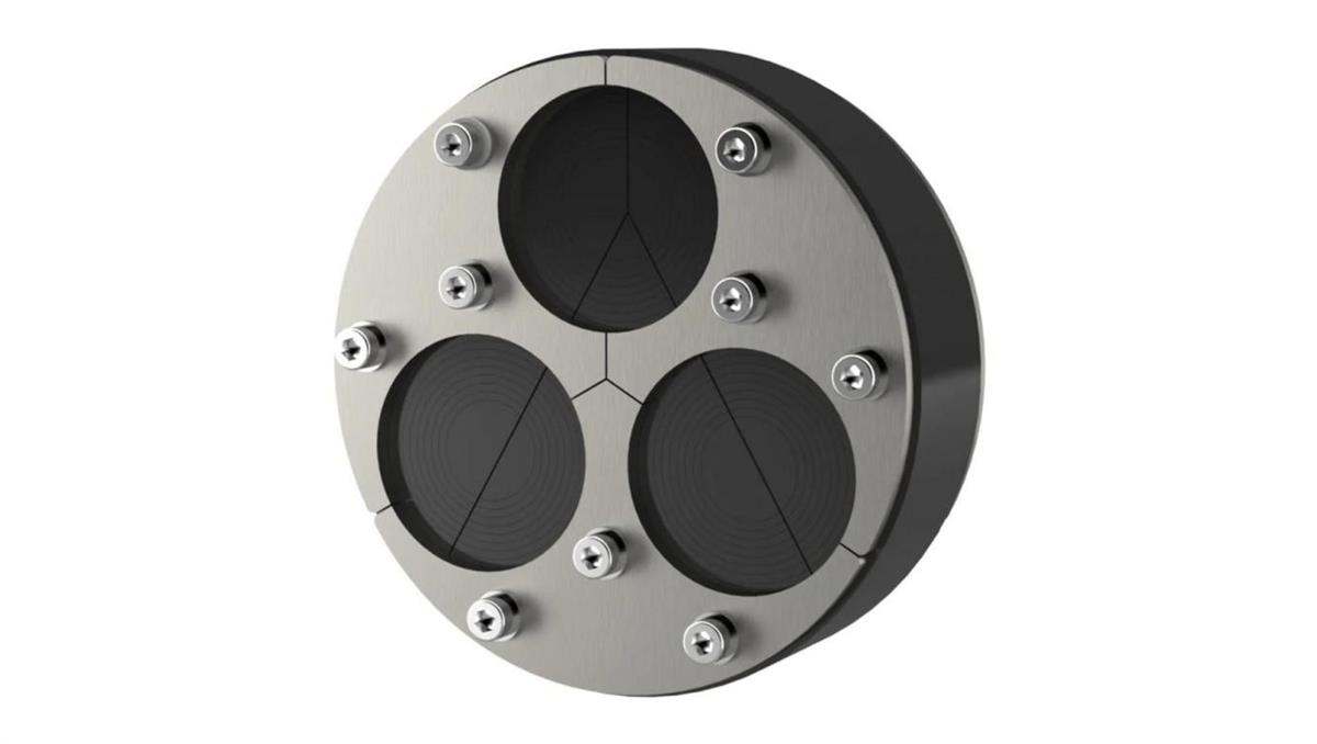 HAUFF-TECHNIK Uszczelnienie ciśnieniowe HRD 125 3x10-40mm SG A2 z technologią pierścieni segmentowych