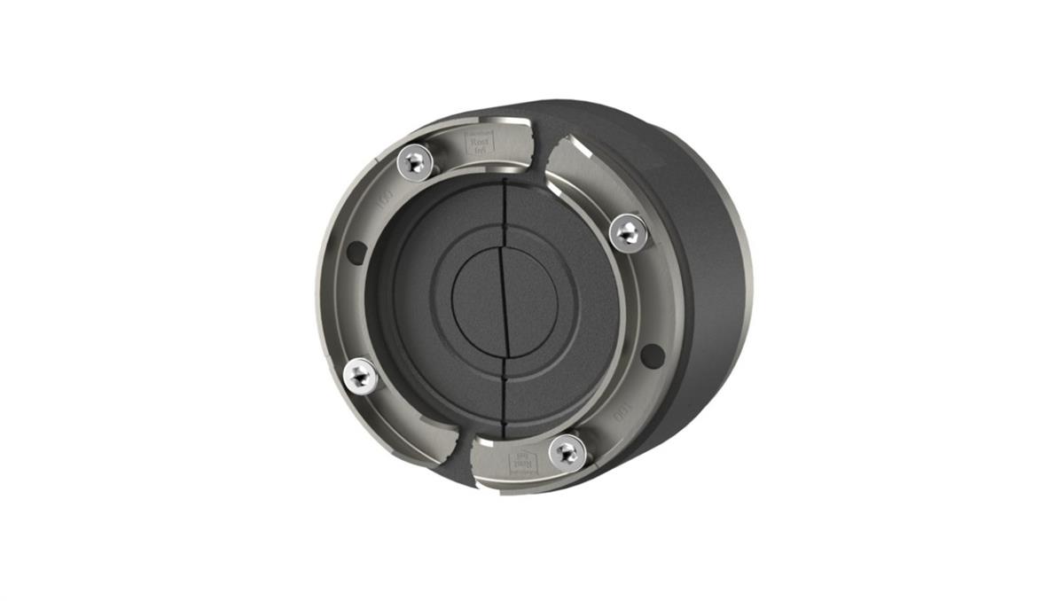 HAUFF-TECHNIK Uszczelnienie ciśnieniowe HSD SSG O100mm A2 1x18-63mm (18, 25, 32, 40, 50, 63mm) z technologią segmentów gumowych