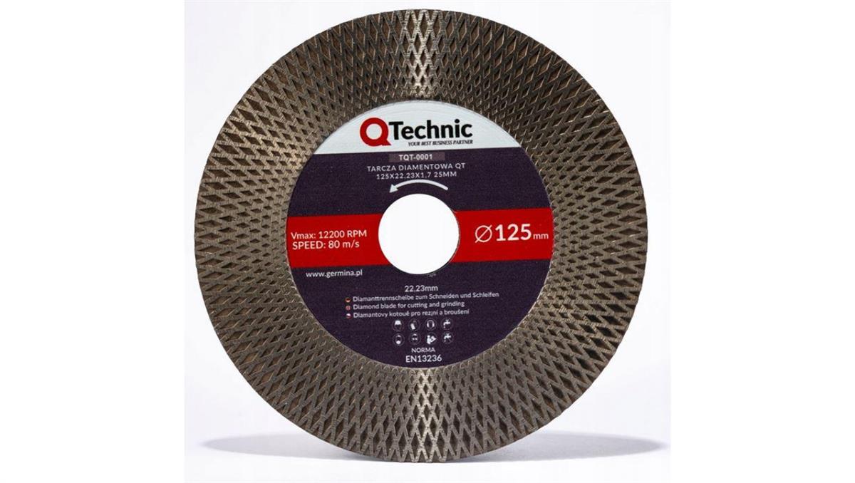 Germina der Electriker Tarcza diamentowa 125x22,23x1,7 25mm TQT-0001