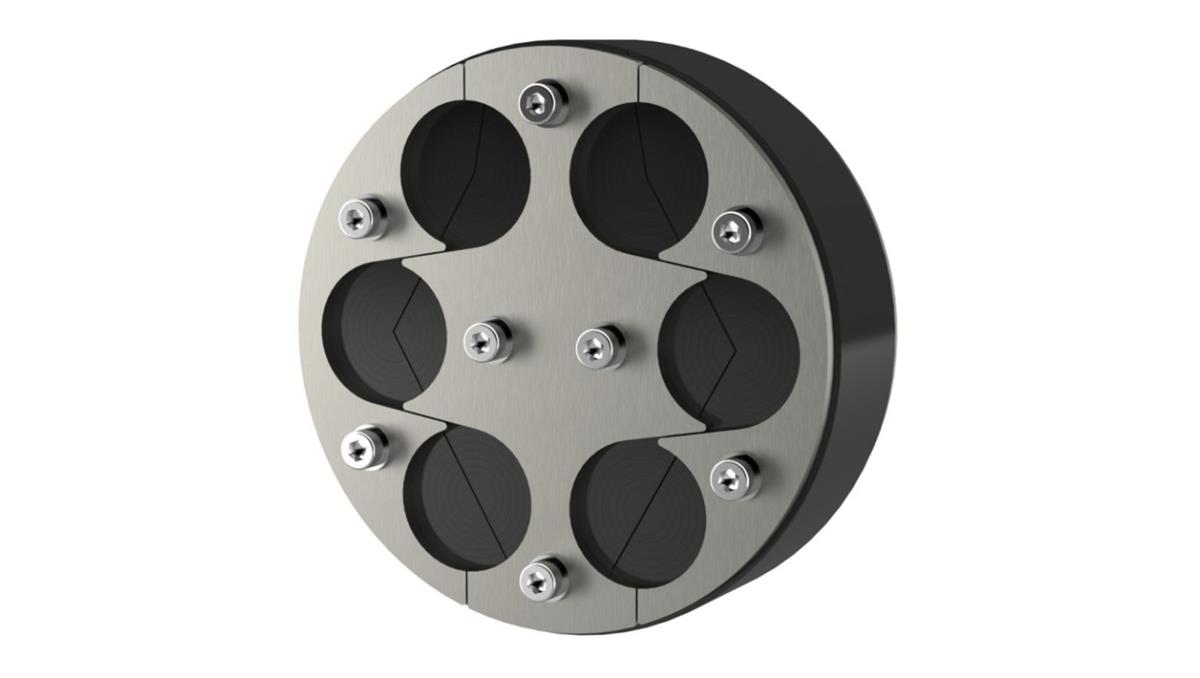 HAUFF-TECHNIK Uszczelnienie ciśnieniowe HRD150 SG 6x8-35mm A2 z technologią pierścieni segmentowych