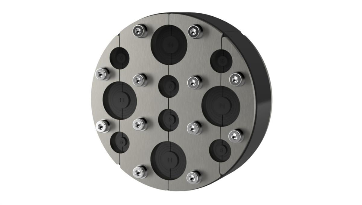 HAUFF-TECHNIK Uszczelnienie ciśnieniowe HRD150 SG 4x8-30+6x4-16,5 A2 z technologią pierścieni segmentowych