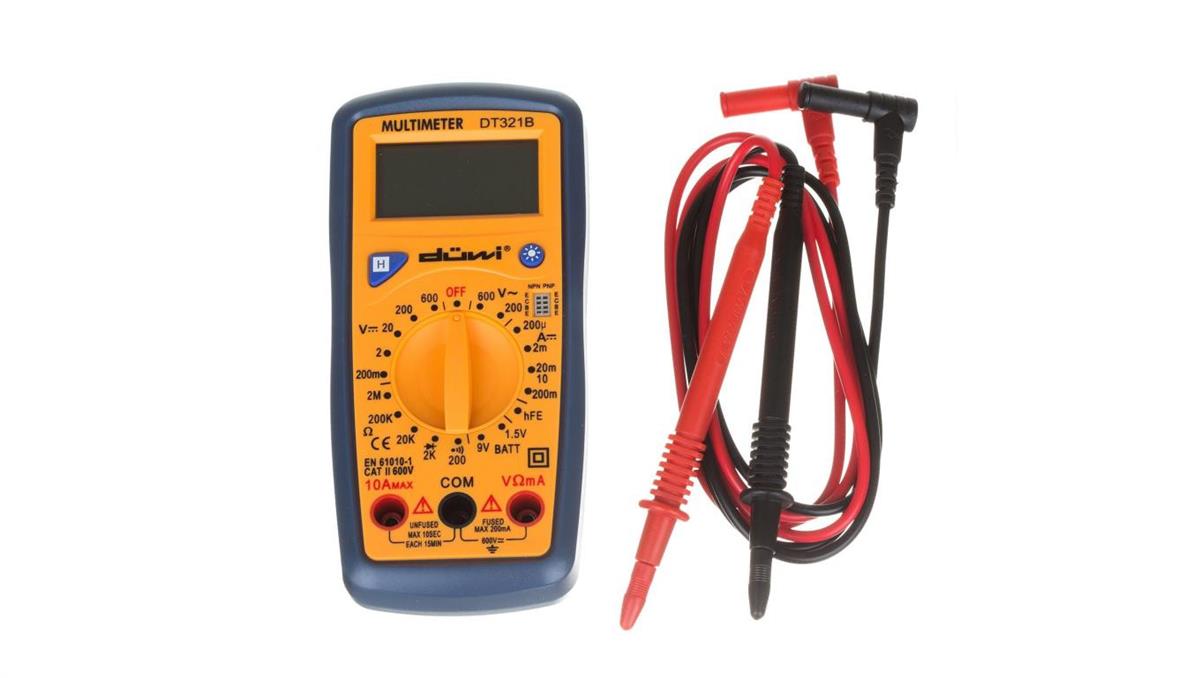 DUWI INTERNATIONAL Miernik cyfrowy, uniwersalny, Profi / 17976