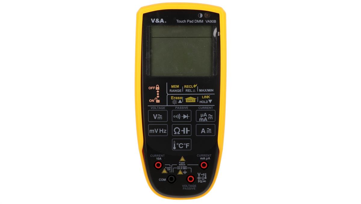 LUMEL Multimetr z panelem dotykowym funkcja Auto Scan ( SMART) IP67 10A 1kV AC/DC VA90B