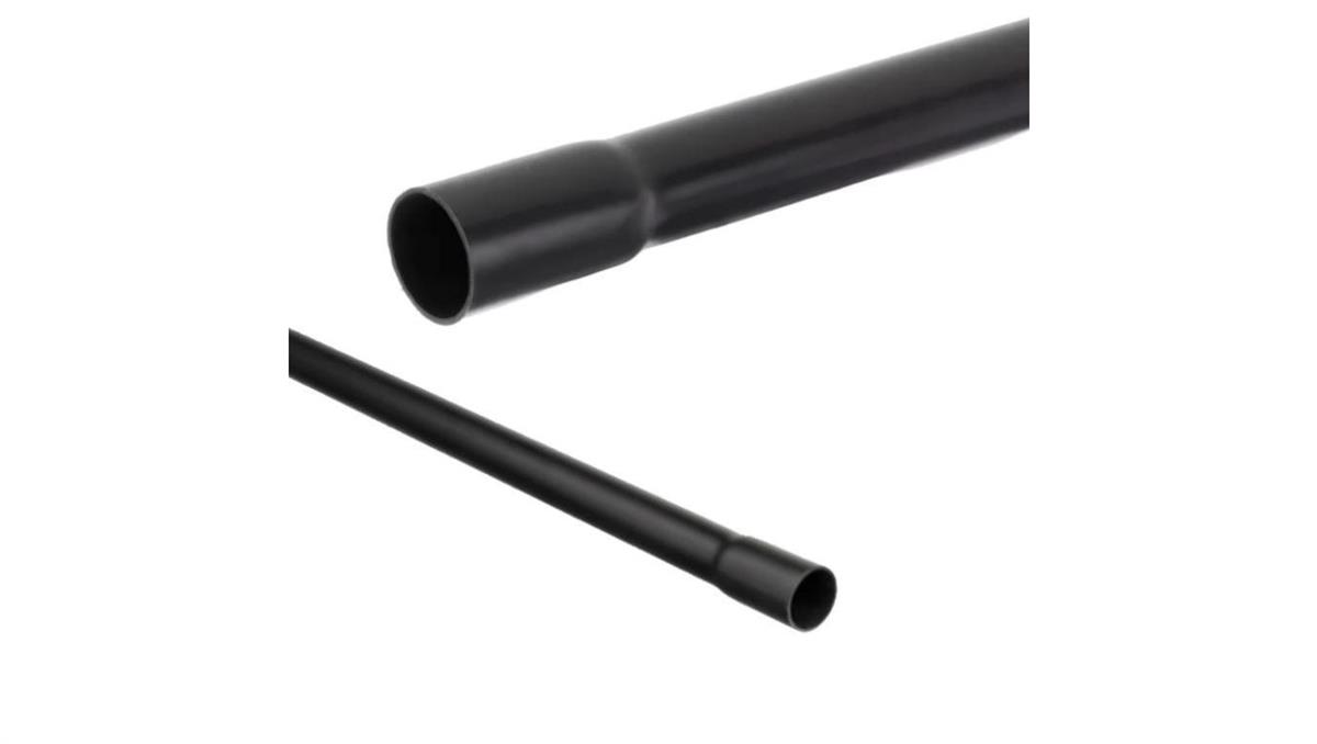 AKS Zielonka Rura  RLM kielichowana Czarna 32 dł. 2mb 1szt