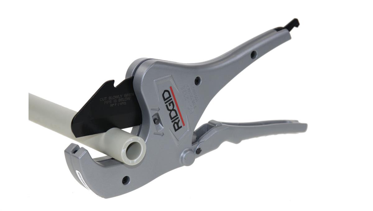 Nożyce do rur pex-al-pex 3-63mm / Odcinak Ridgid PCW CPVC PP PEX PE / RC2375