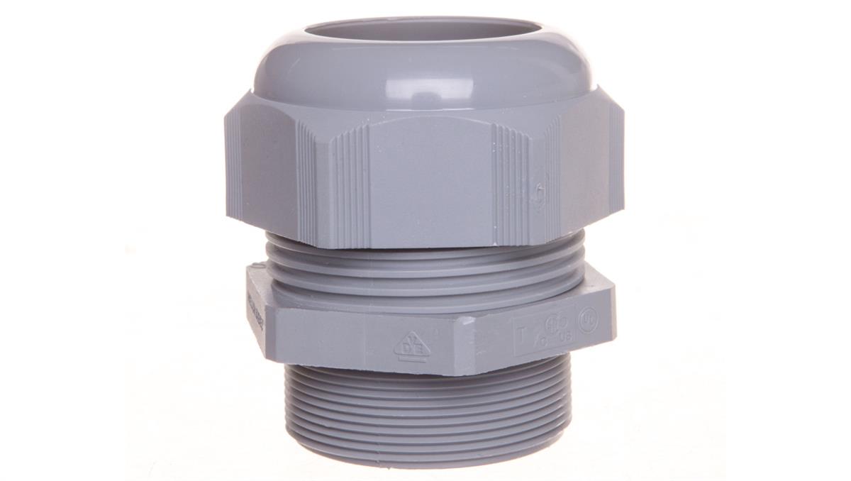 Dławnica kablowa poliamidowa M50 IP68 HELUTOP HT-M50 ciemnoszara 93929