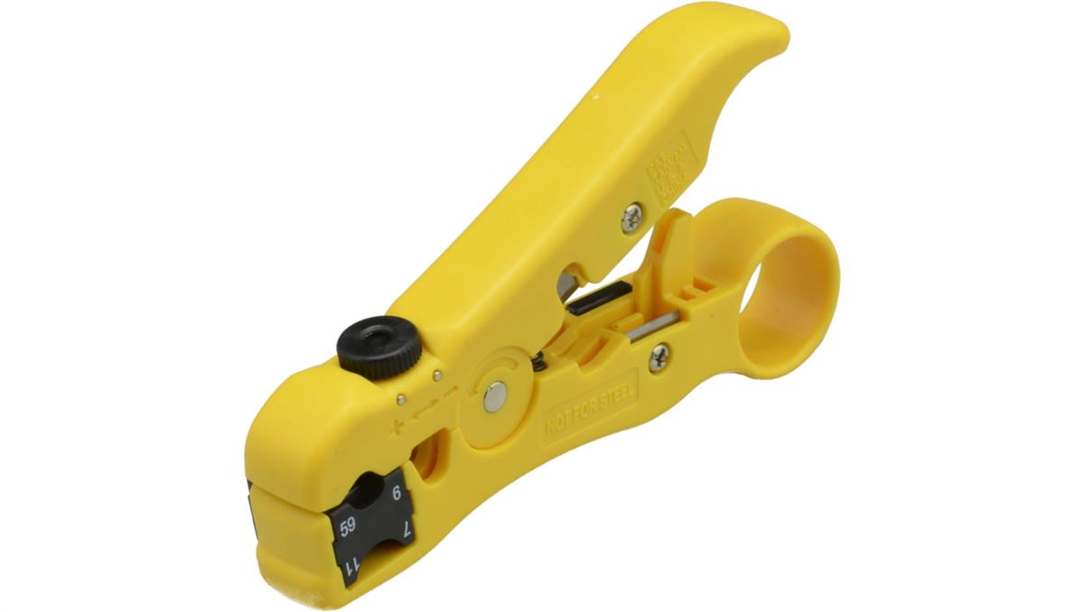 HANLONG Uniwersalny ściągacz izolacji do kabli UTP STP solarnych PV RG59 RG6 RG7 RG11 HT-352