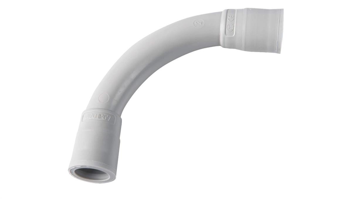Złączka kątowa 90 bezhalogenowa samogasnąca IP67 GWT 850C PV fi 32 mm /10 szt/ EC74332