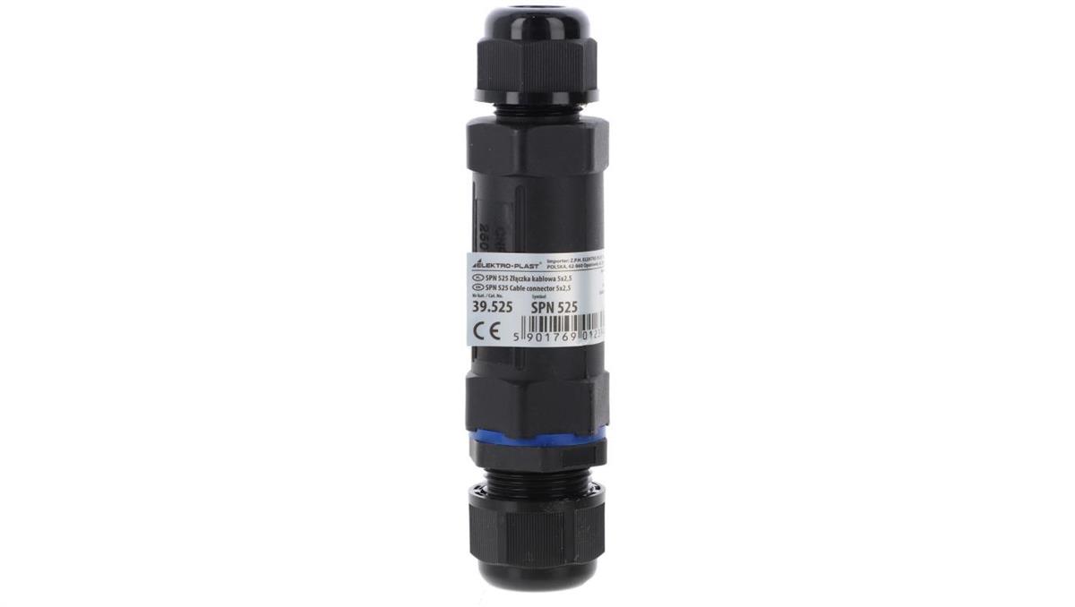 Złączka kablowa hermetyczna 5x2,5mm2 16A 250V IP68 SPN 525 39.525