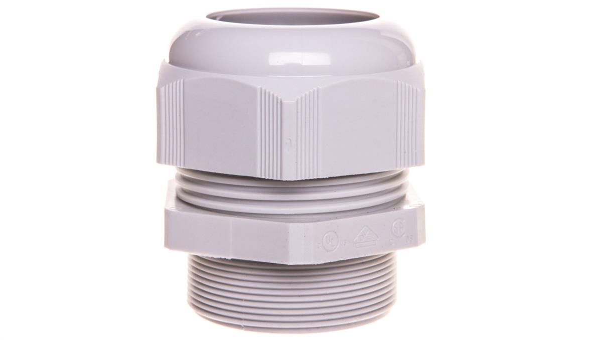 Dławnica kablowa poliamidowa M63 IP68 HELUTOP HT-M63 jasnoszara 93915