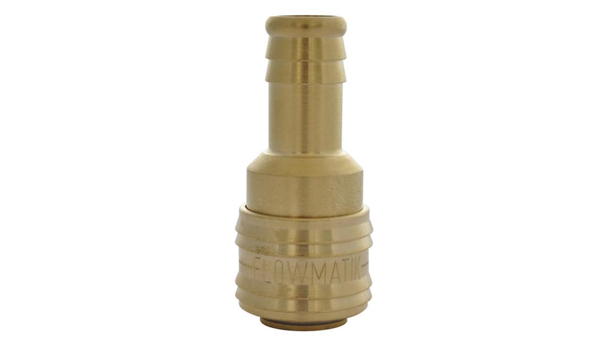 PNEUMAT SYSTEM Szybkozłącze pneumatyczne DN7,2 typ 26, do węża fi 13 mm, gniazdo szybkozłącza, mosiądz