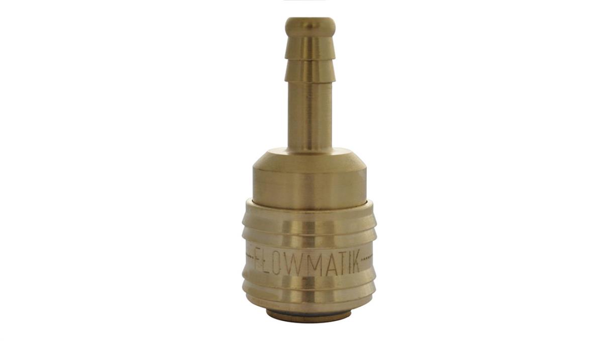 PNEUMAT SYSTEM Szybkozłącze pneumatyczne DN7,2 typ 26, do węża fi 8 mm, gniazdo szybkozłącza, mosiądz