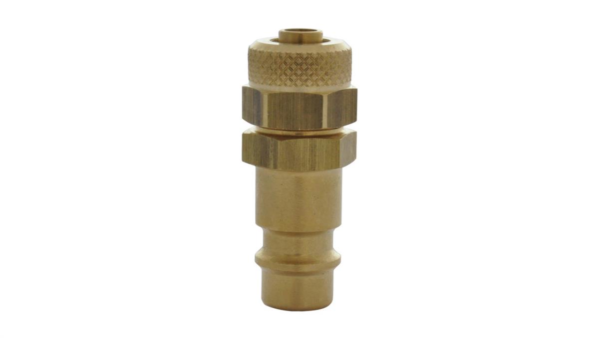 PNEUMAT SYSTEM Króciec szybkozłącza DN7,2 typ 26, skręcany do węża fi 12x9 mm, mosiądz