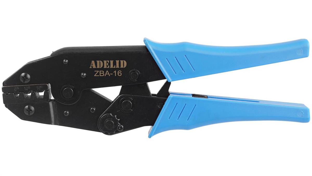 ZACISKARKA PRASKA DO KOŃCÓWEK KABLI TULEJEK 6 - 16 ZBA-16