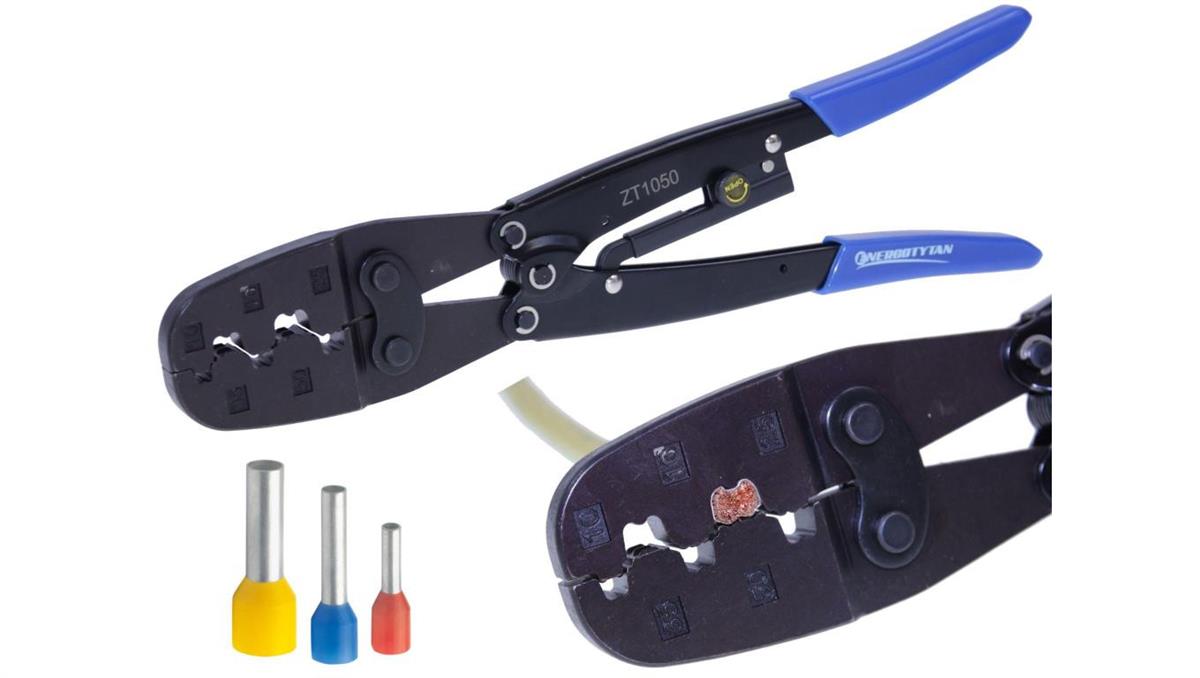 Zaciskarka do tulejek 10-50 mm/2, praska do tulejek 10-16-25-35-50 mm2 / ZT1050