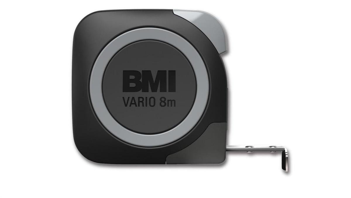 BMI Miara stalowa samozwijalna VARIO 8 m nierdzewna