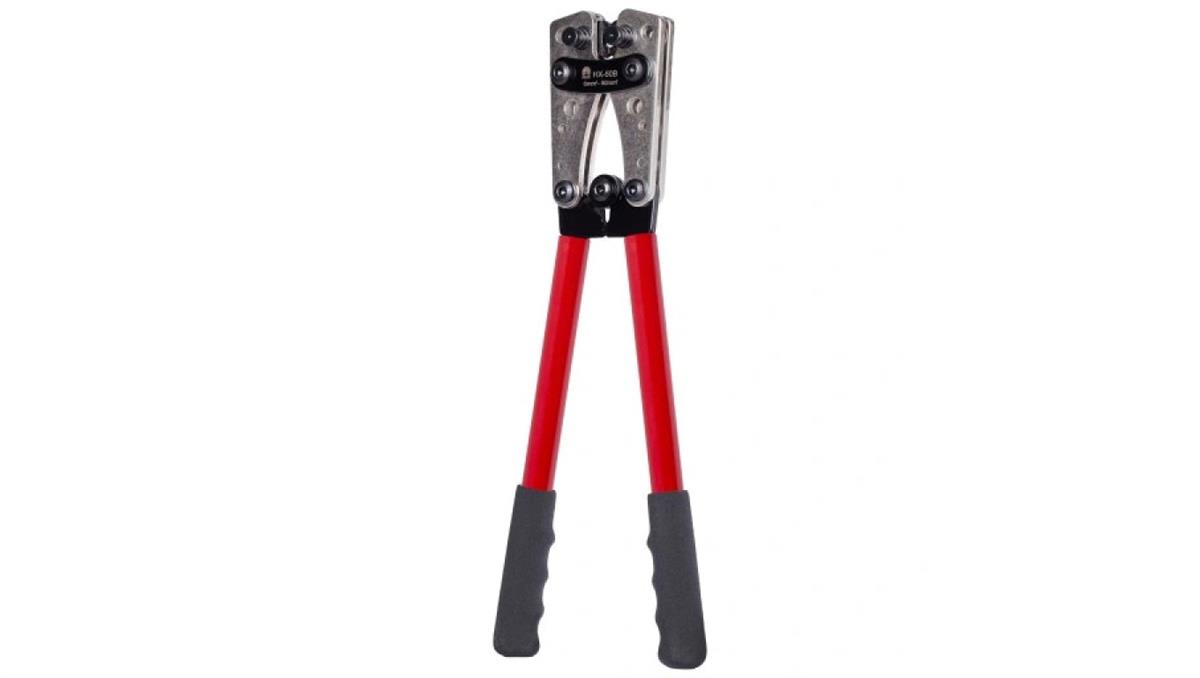 Neku Zaciskarka Praska do końcówek i tulejek kablowych 6-50mm2 CU i AL z matrycą heksagonalną do dużych przekrojów HEX
