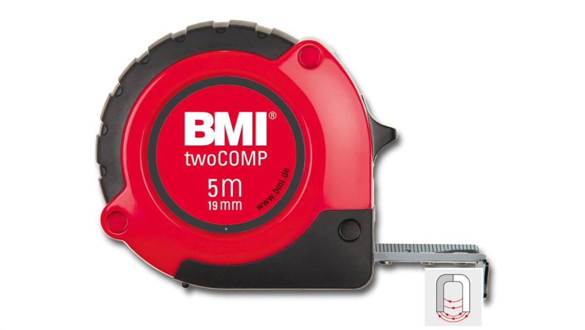 BMI Miara zwijana twoCOMP 5 m magnetyczna