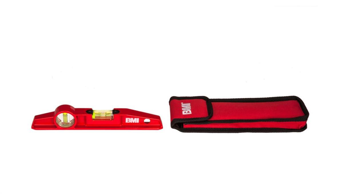 BMI Poziomica magnetyczna Torpedo Scaffolder do rusztowań + pokrowiec