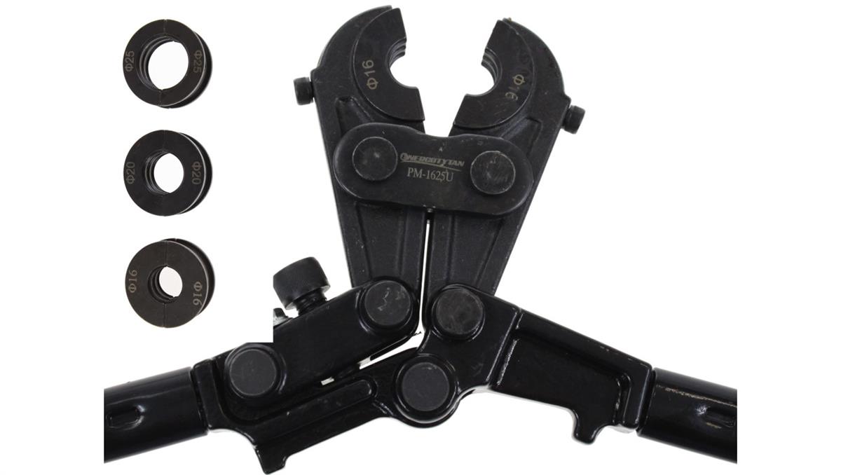 ENERGOTYTAN Praska zaciskarka do rur PEX-AL-PEX 16-20-25 U / Zaciskarka PEX / PM-1625U