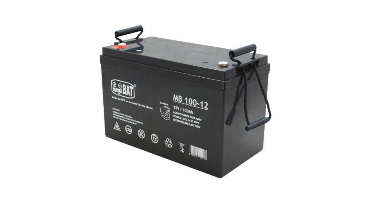 MEGABAT MB 100-12 Akumulator 100Ah 12V AGM (326/172/242mm)