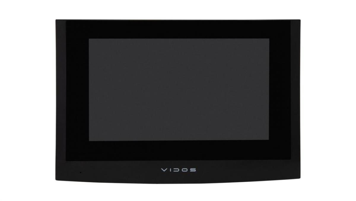 VIDOS Monitor dotykowy 7 1024x600px, głośnomówiący, z pamięcią, WiFi, obsługa kamer IP, współpraca z aplikacją Vidos X, 2IP M200B-X