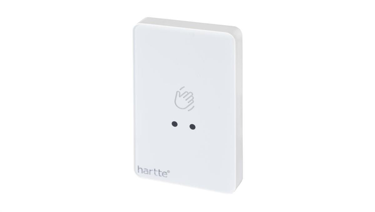 BIRA Hartte Przycisk wyjścia EB06 natynkowy, bezdotykowy, podświetlany, z podtrzymaniem do 30 sekund